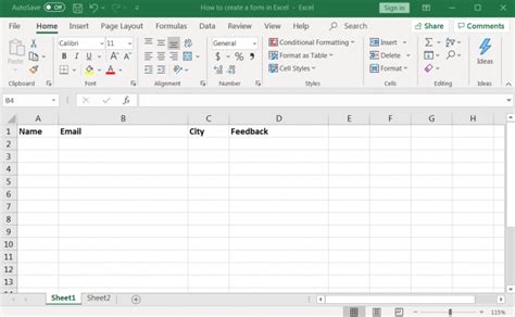 How To Create A Form In Excel 2022 Guide Clickup