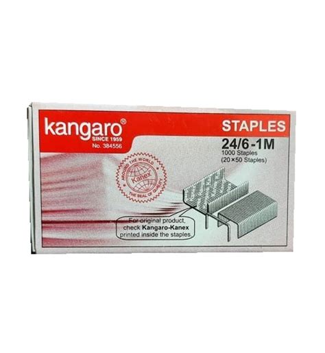 246 1m Kangaro Stapler Pin Size 20x50 Mm At Rs 299box In Noida Id