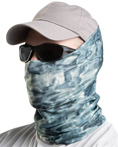 Aqua Design Camo Fishing Hunting Multi Functional Sun Face Mask In Sizes Xs Xl Walmart Com