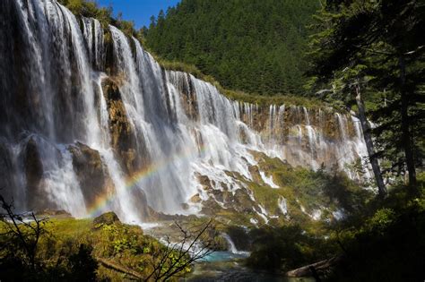 Jiuzhaigou Valley Is A Nature Reserve And National Park Located In