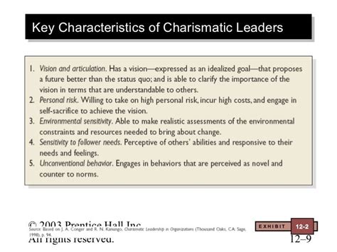 👍 Charismatic Characteristics 6 Qualities Of A Charismatic Leader