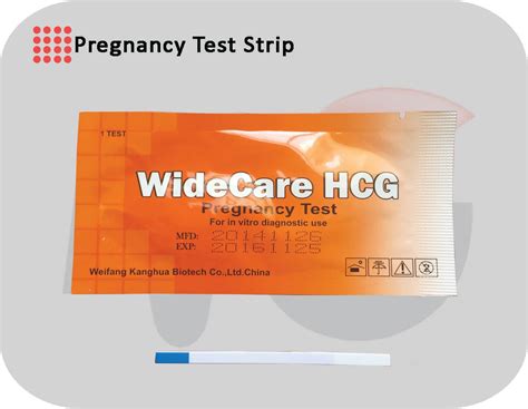 The pregnancy test can be performed at any time of the day; Pregnancy Test Strip | MG Medicals (Pvt) Ltd