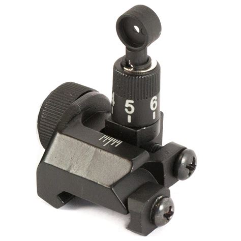 Ar 15 Iron Sights With Tritium Enhancing Accuracy In Low Light