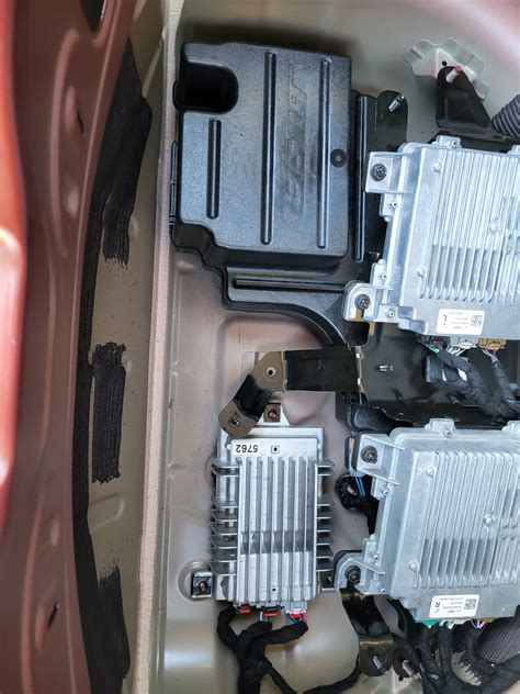 Fyi Missing Nuts On Bose Subwoofer And A Module Chevy Bolt Ev Forum