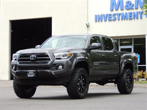 Toyota Tacoma 2017 Lifted 2017 Toyota Tacoma Sr5 V6 4x4 Double