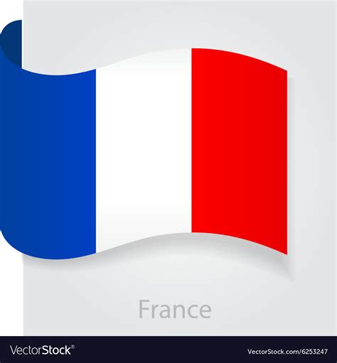 France Flag Royalty Free Vector Image Vectorstock