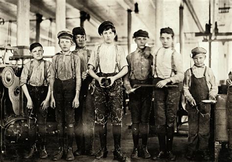 Posterazzi Hine Child Labor 1908 Na Group Of Young Workers At The Ivey