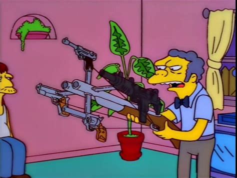 Moe Szyslaks 5 Guns In 1 Contraption From The Simpsons Rh3vr