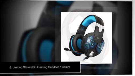 Top 10 Best Pc Gaming Headsets Youtube