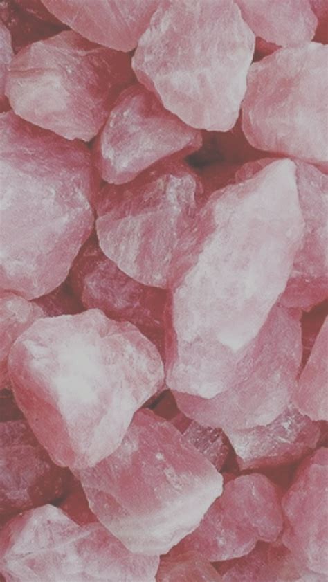 My Lockscreens Pink Background Minerals Crystals Rocks And Minerals