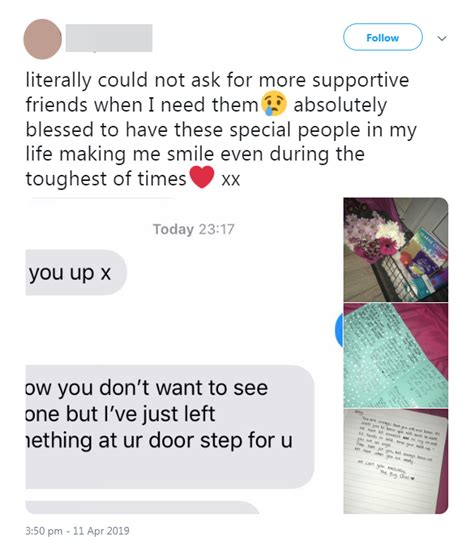 Scots Lass Shares Emotional Post After Pals Leave T Basket And