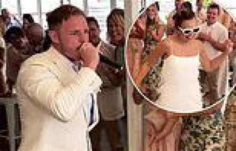Tom Burgess And Tahlia Giumelli Let Loose During Wedding Dance To Kanye Wests