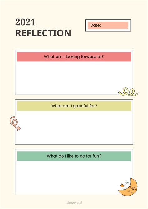 15 Templates And Ideas For The End Of Year Reflection End Of Year