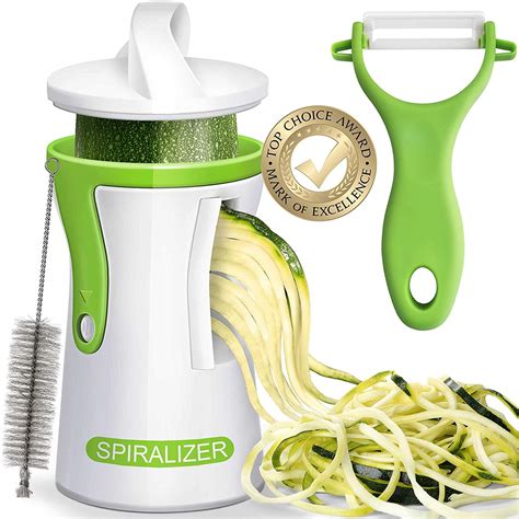 Dollar Savers Heavy Duty Spiralizer Vegetable Slicer Complete Bundle