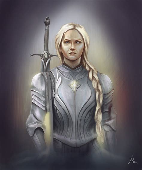 Some Fanart Of Young Galadriel From The Rings Of Power Series Hope You
