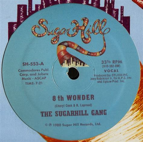 The Sugarhill Gang 8th Wonder Vinyl Discogs