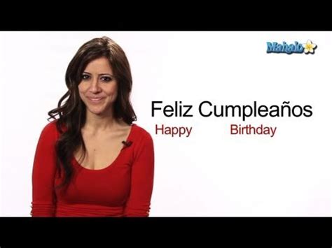 Is the standard, most basic way to say happy birthday in spanish. How to Say "Happy Birthday" in Spanish - YouTube