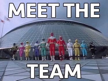 Meet The Team GIF Power Rangers Meet The Team Team Discover Share GIFs