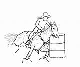 Barrel Racing Coloring Pages Thoroughbred Lineart Moved Eraser Burns Hand Horses Color Printable Deviantart Getcolorings Good sketch template