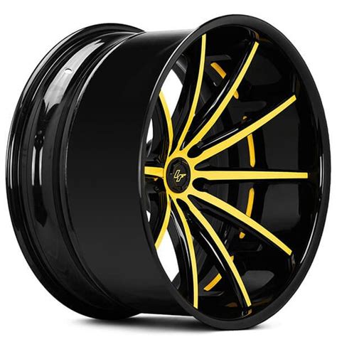 22 Staggered Lexani Forged Wheels Lf Sport Lc 108 Custom Finish Forged