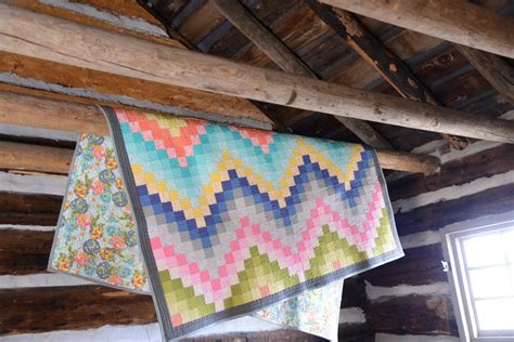 Laurissas Cheveron Ten Quilts For Ten Sisters By Carmen Geddes Scrap