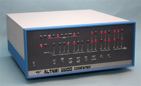Altair 8800 Clone Computer History Old Computers Vintage Electronics