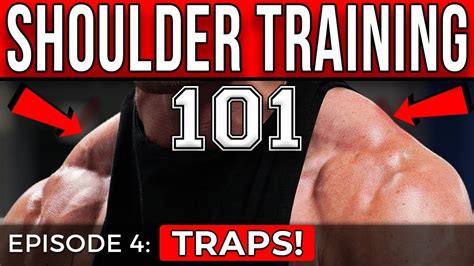 5 Shoulder Exercises For Bigger Traps Episode 4 V Shred Youtube