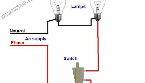 wiring pole lamp