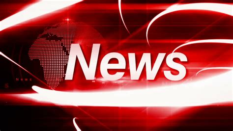 Breaking News Broadcast Graphics Title Stock Footage Video 1738405