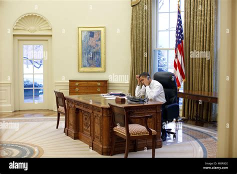 President Barack Obama In The Oval Office 12809official White House
