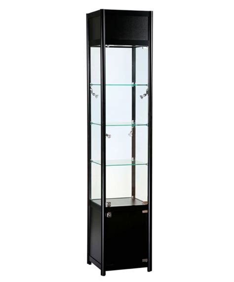 Tall Glass Storage Display Cabinet 1000mm Experts In Display