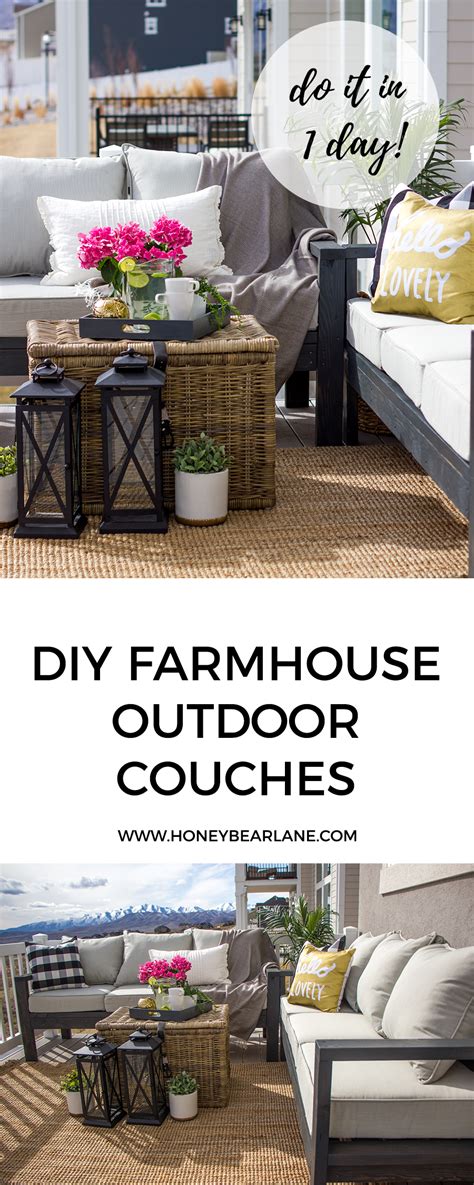 Diy Outdoor Furniture Honeybear Lane