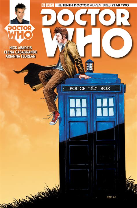 Comic Book Preview Doctor Who The Tenth Doctor 25 Bounding Into