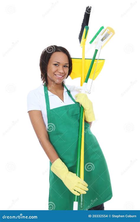 African Woman Maid Stock Photo Image Of Attractive Dirty