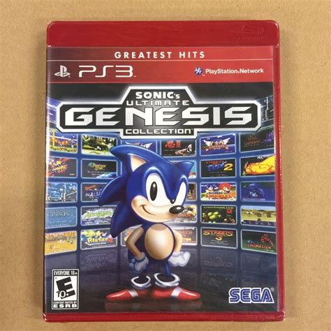 全新 Ps3 Sonics Ultimate Genesis Collection 美版 電子遊戲 遊戲機配件 遊戲禮物卡及帳戶