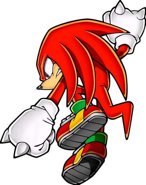 Knuckles Echidna Sonic Art Sonic