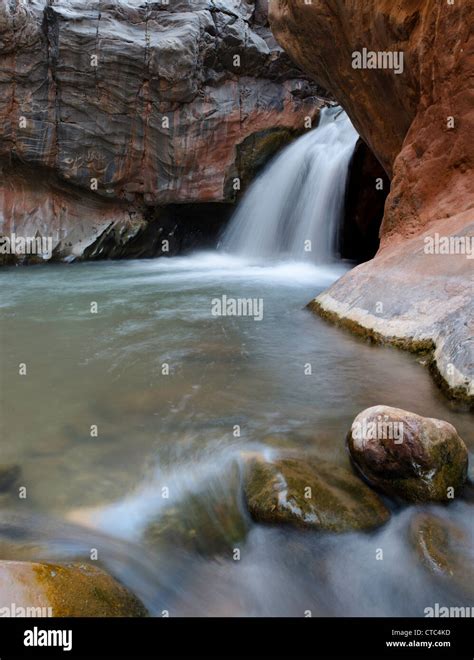 Shinumo Canyon Waterfall Grand Canyon National Park Stock Photo Alamy