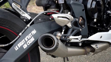 Triumph Street Triple 675r Sc Project Exhaust Youtube