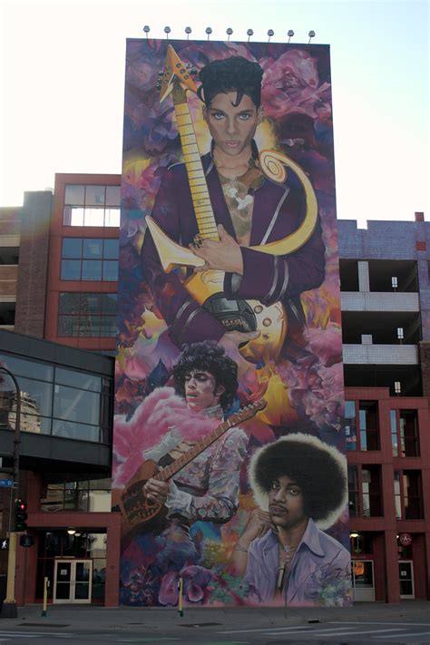 Prince Mural Minneapolis Minnesota Joe Passe Flickr