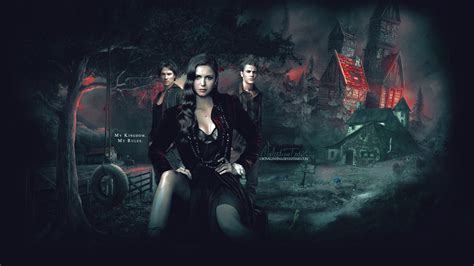 the vampire diaries wallpapers and backgrounds 4k hd dual screen