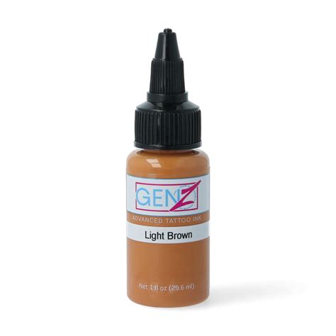 Intenze Gen Z Tattoo Ink Light Brown 296 Ml