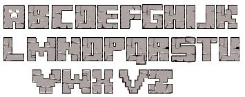 Maybe you would like to learn more about one of these? Minecraft Logo Alphabet Image + FONT! - Other Fan Art ...