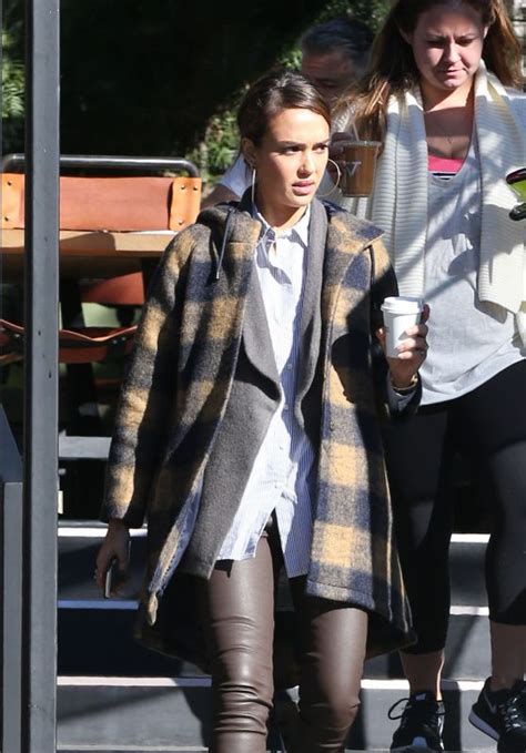 Jessica Alba Out In Los Angeles November 2015 Celebmafia