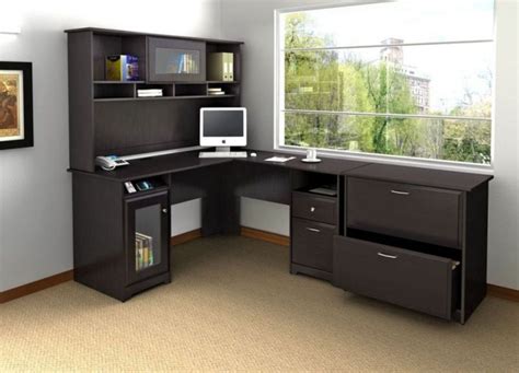 Large Corner Desk Home Office Decorating Schemes