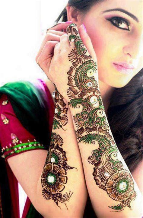 Beautiful Mehndi Designs Inspiration Photos Glitter Henna