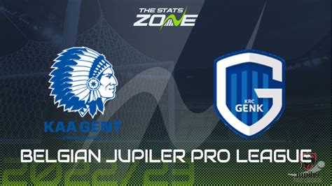 Gent Vs Genk Preview Prediction Belgian First Division A The Stats Zone