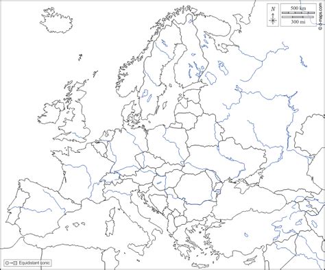 Cartina Fisica Europa Da Stampare Cartine Dell Europa E Paesi Europei Da Stampare Gratis Carte