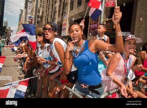 Thousands Of Dominican Americans And Their Friends And Supporters