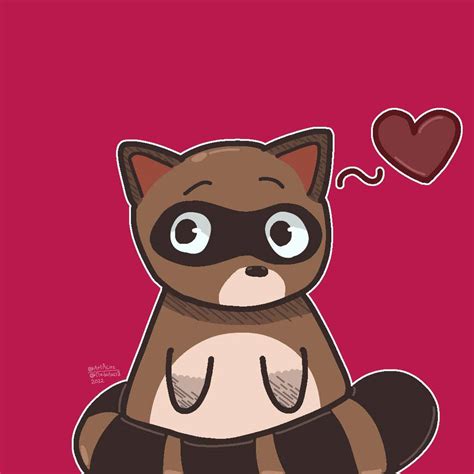 Racoon Pfp Credit If Used By Nebulao8 On Deviantart