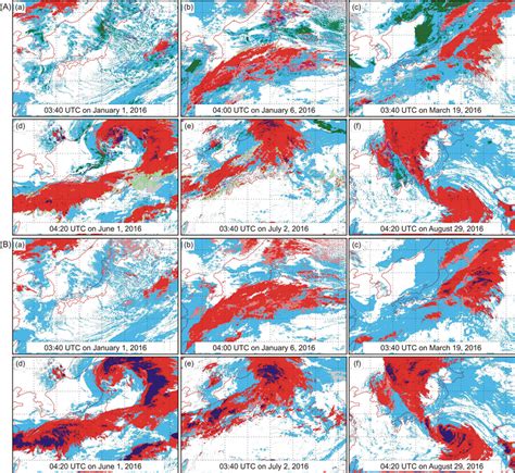 Comparison Of Cloud Type Classification With Split Window Algorithm